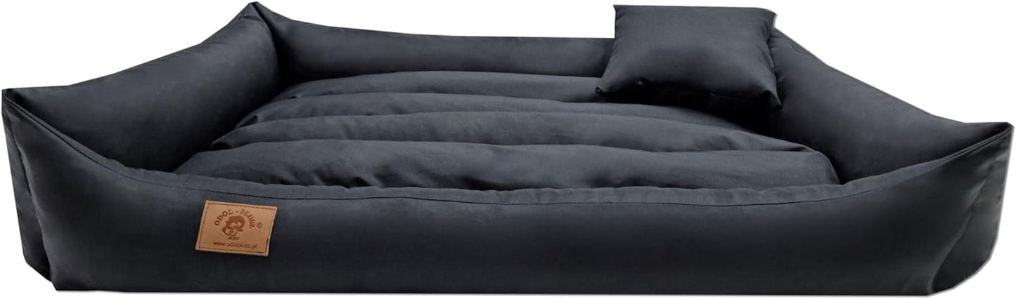 Hondenbed - waterdicht, wasbaar, krasvrij - 90x60 cm zwart