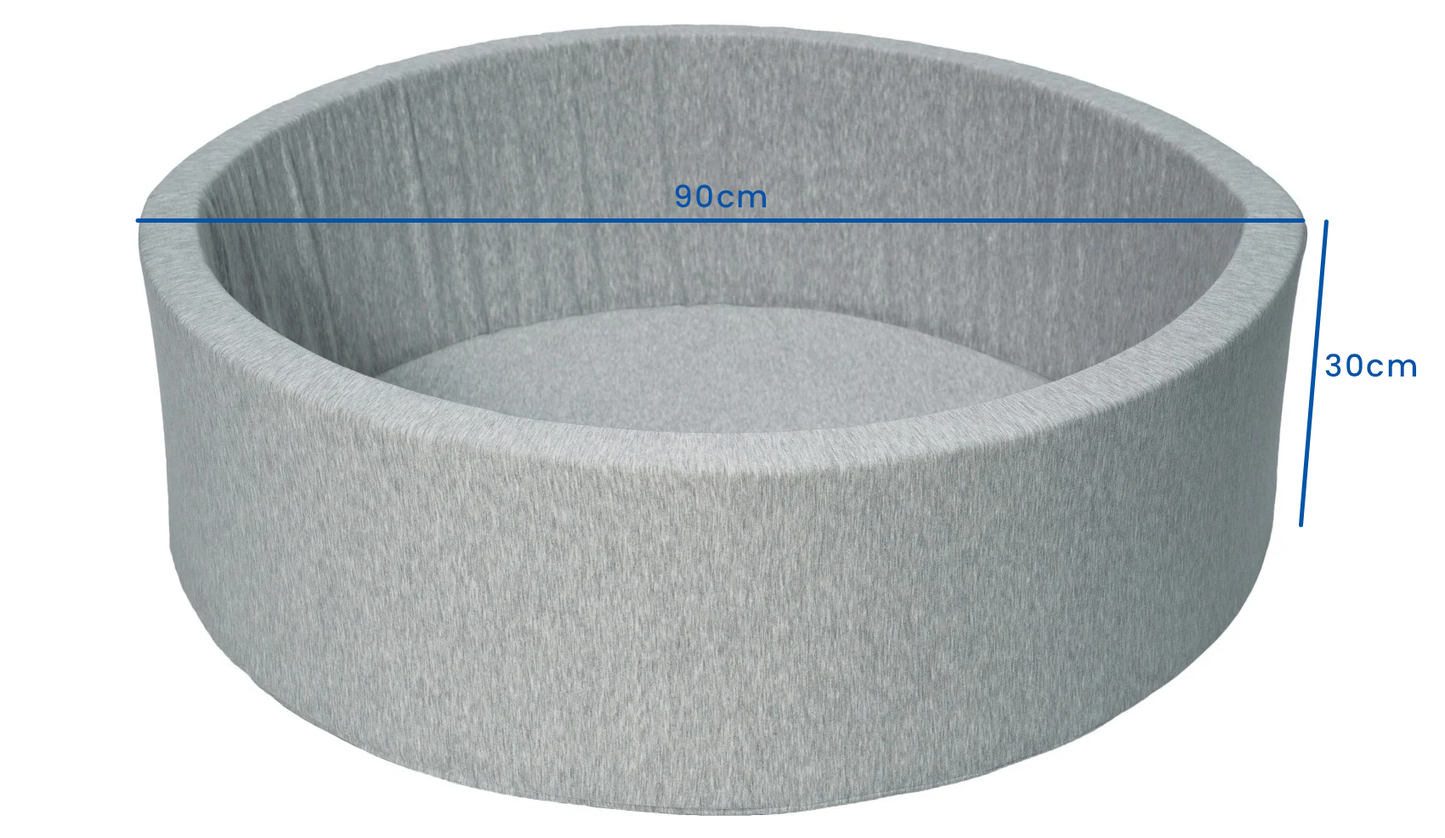 BALLENBAK - Waterdichte Sweatstof - Grijs - 90x30 cm