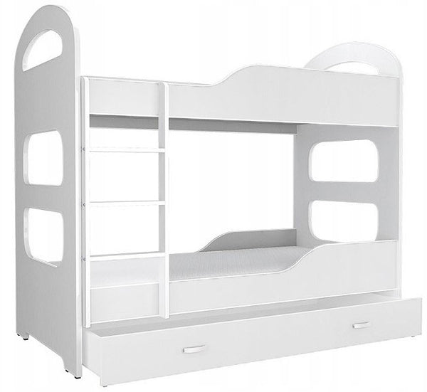 STAPELBED - Inclusief Matras en Opberglade - 160x80cm