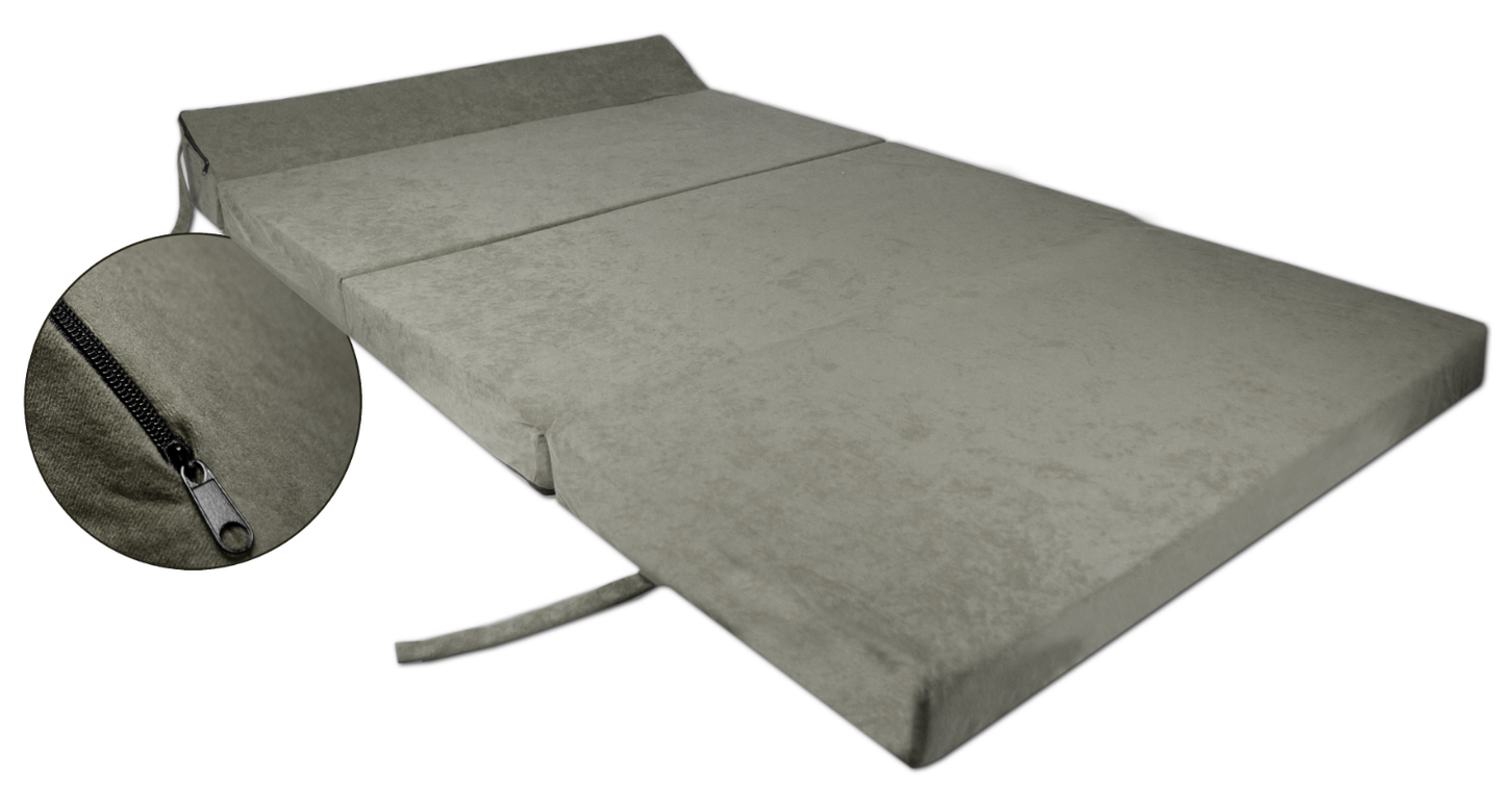 LOGEERMATRAS - Opvouwbaar en Comfortabel - 200x120x10 cm