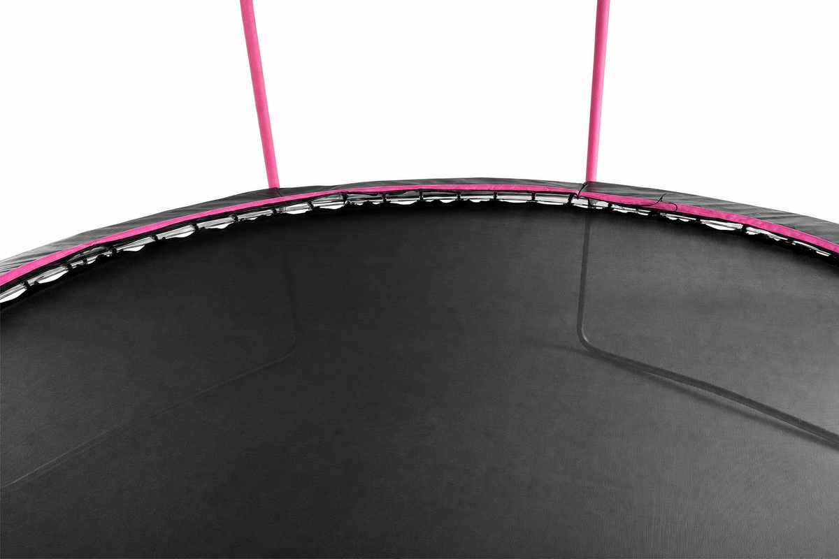 TRAMPOLINE - 244 cm - met veiligheidsnet - max 100 kg - zwart