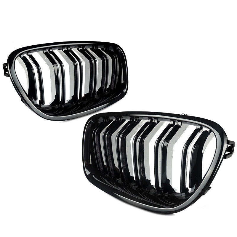 VOORGRILL - M3 stijl - glanzend zwart