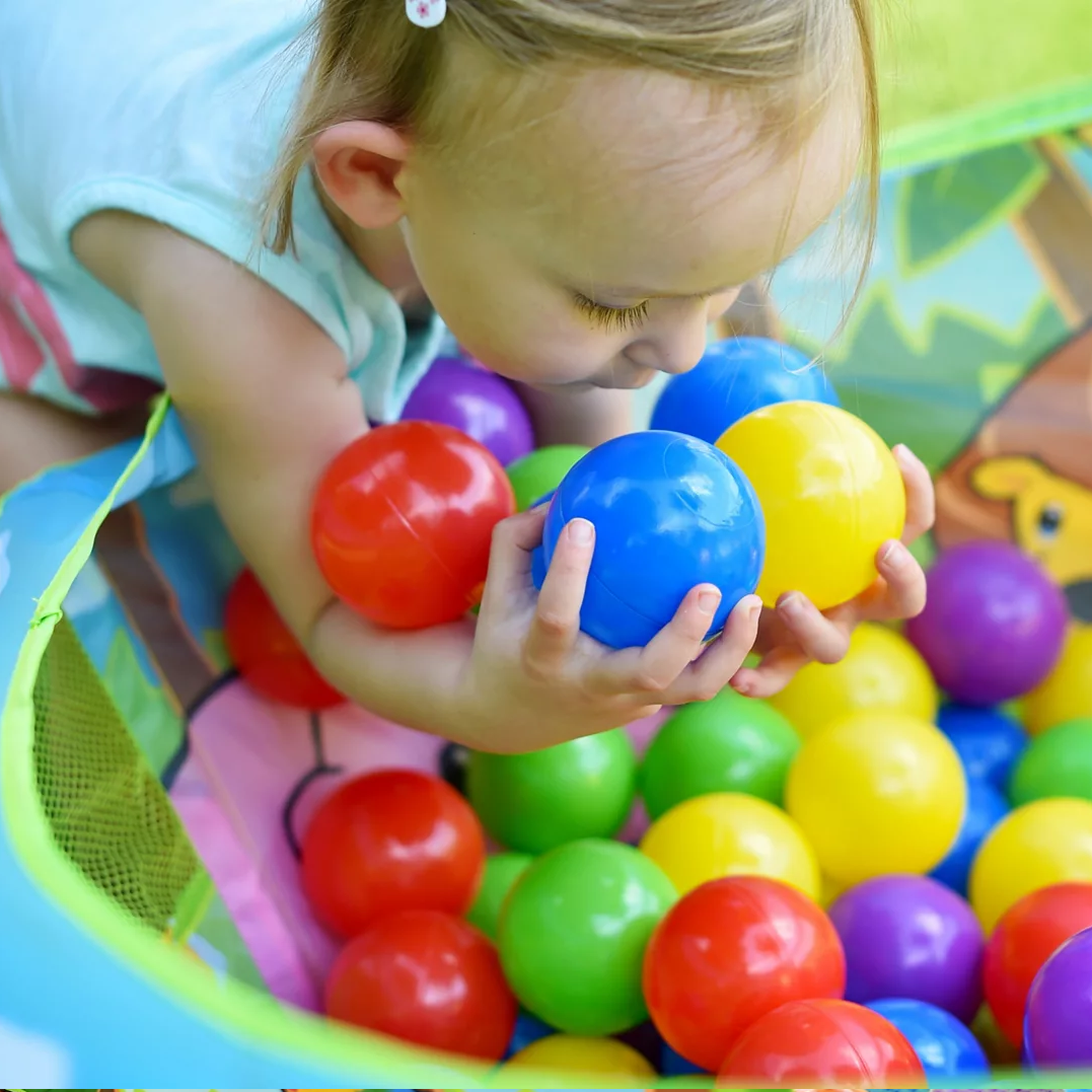 BALLENBAK BALLEN - 1000 Stuks 70mm - Rood Groen Paars Roze Geel Blauw