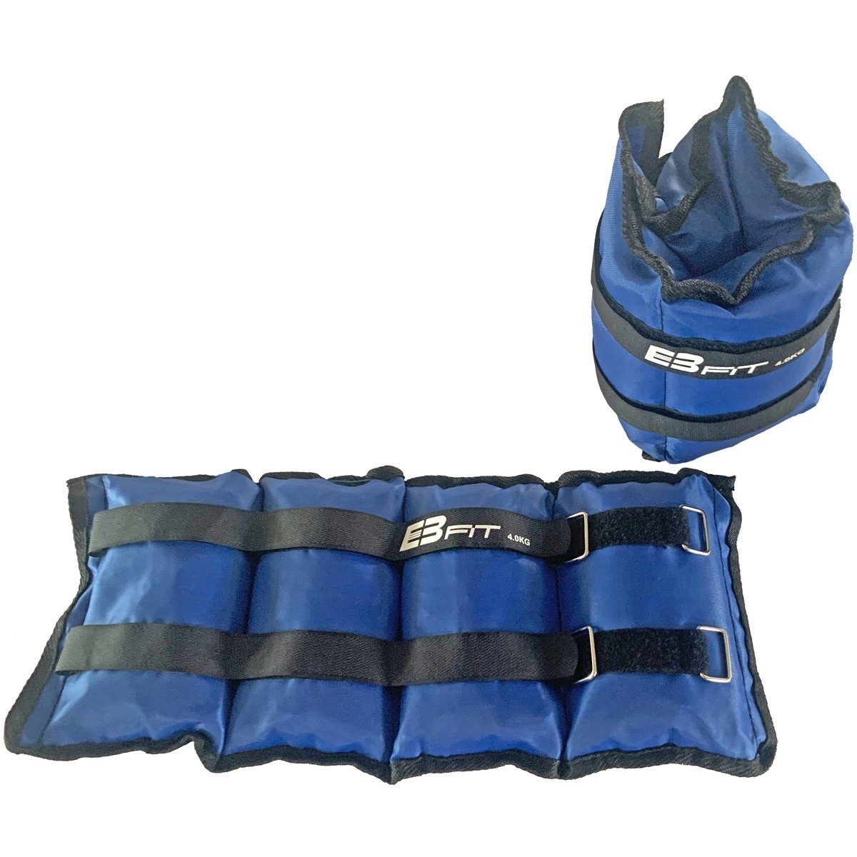 ENKELGEWICHTEN - 2x4 kg verstelbaar - blauw
