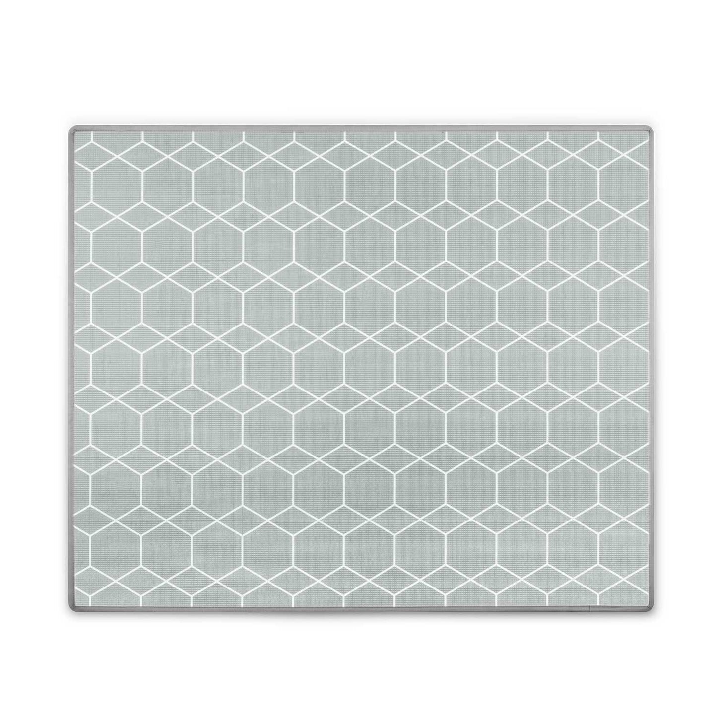 SPEELMAT - waterdicht en antislip - grijs/wit/multicolor - 180x150 cm