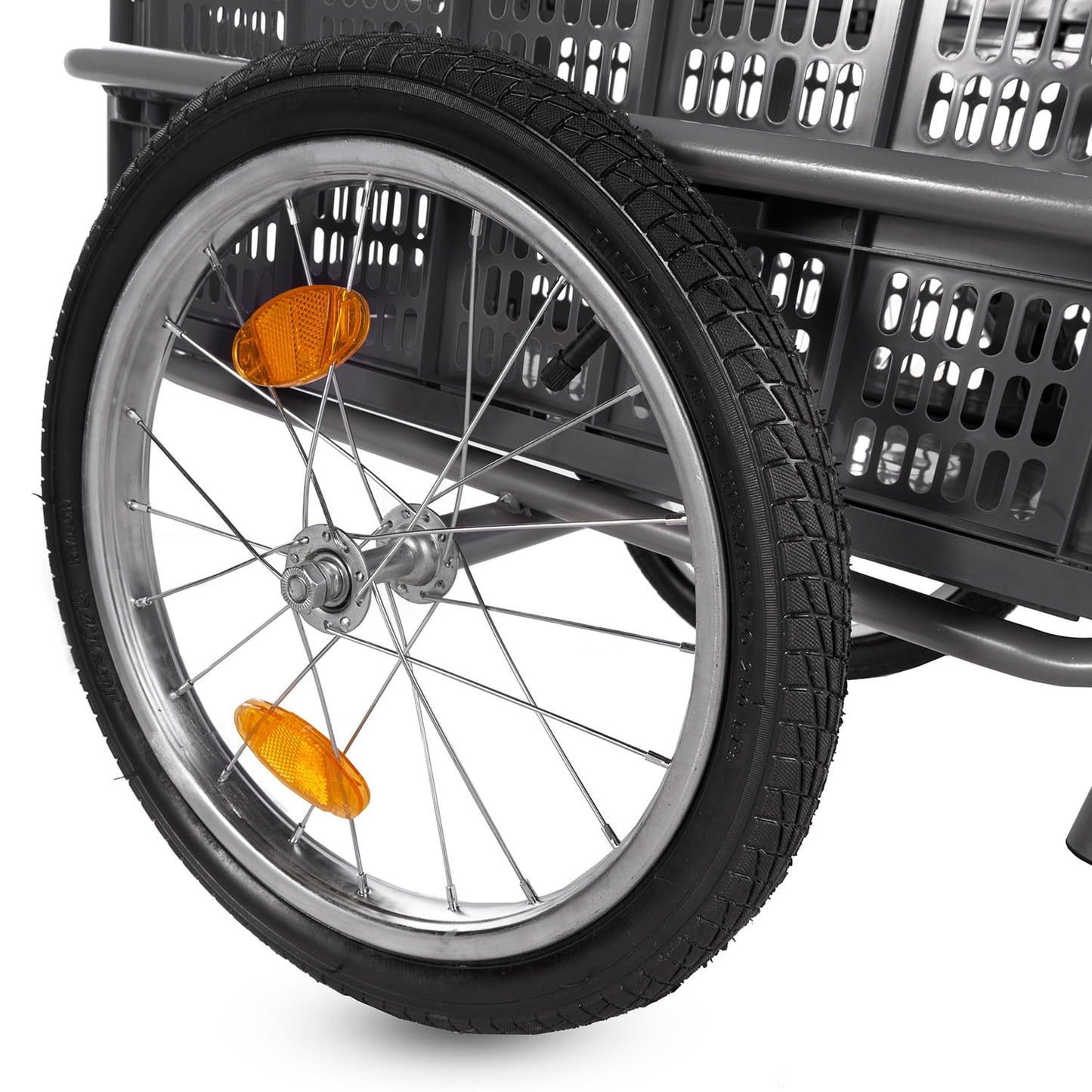 Fietskar - Max 50kg Laadvermogen - Zwart