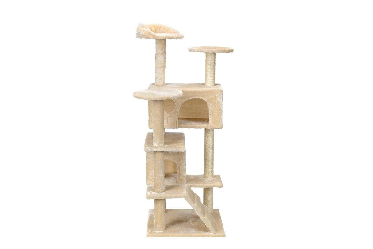 Kattenboom - Stabiel en Veilig - 131x58x50 cm Beige