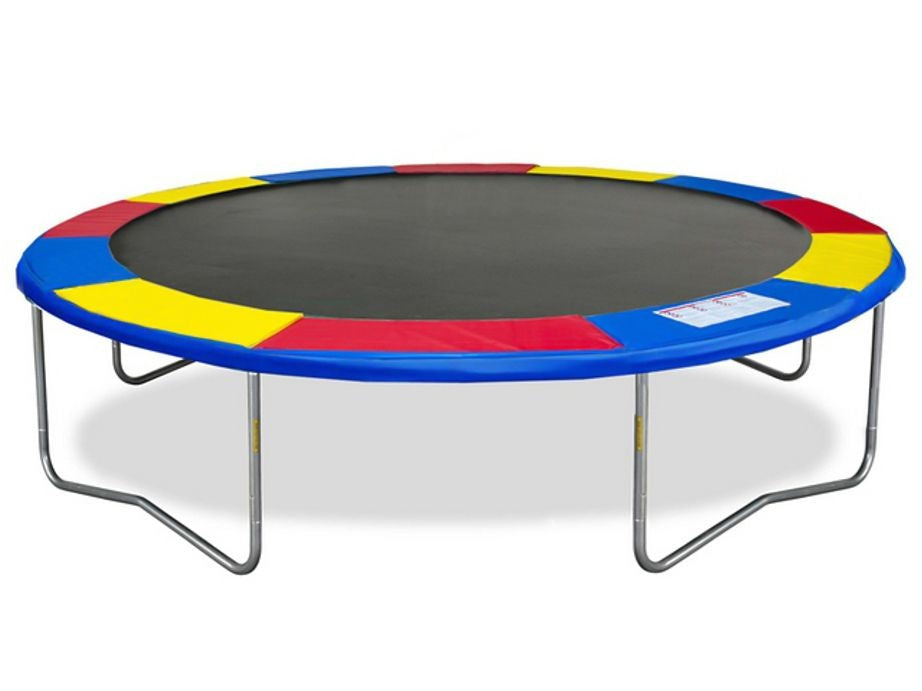 Trampoline rand - Weersbestendig PVC/PE - 244 cm Regenboog