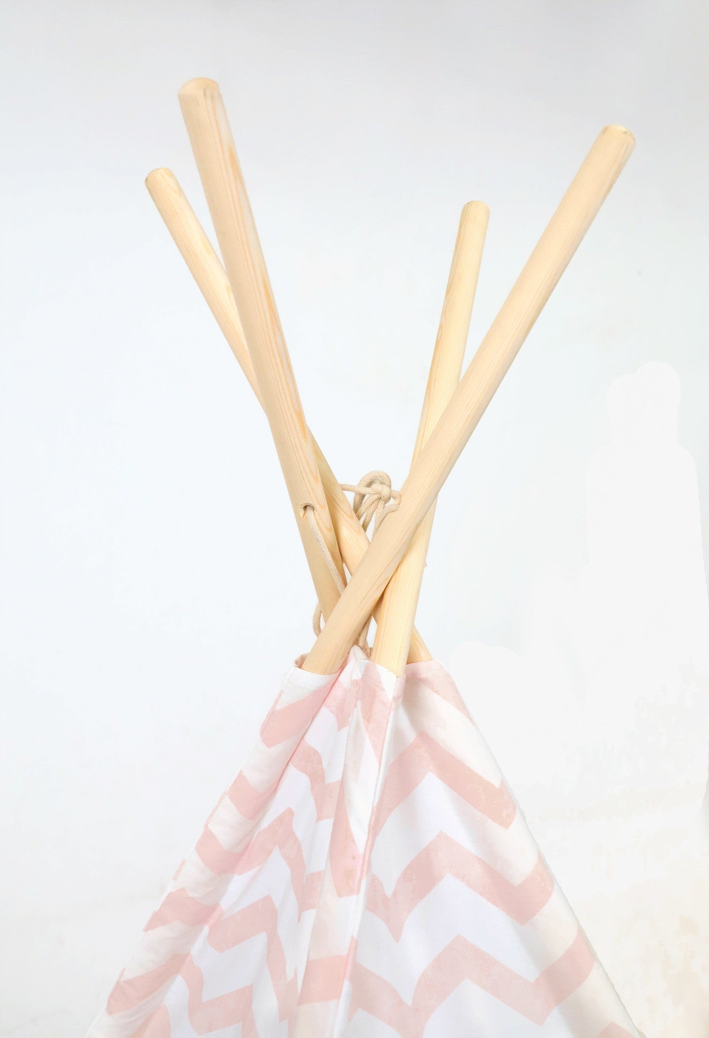 TIPITENT - Katoen 175g/m2 - Roze 120x120x160 cm