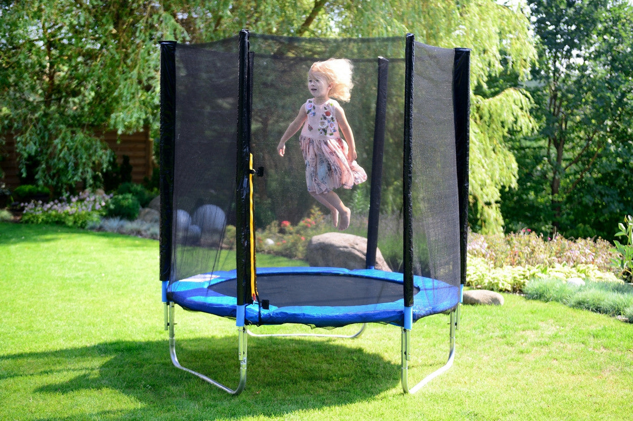 Trampoline - veiligheidsnet en RVS-veren - 183 cm