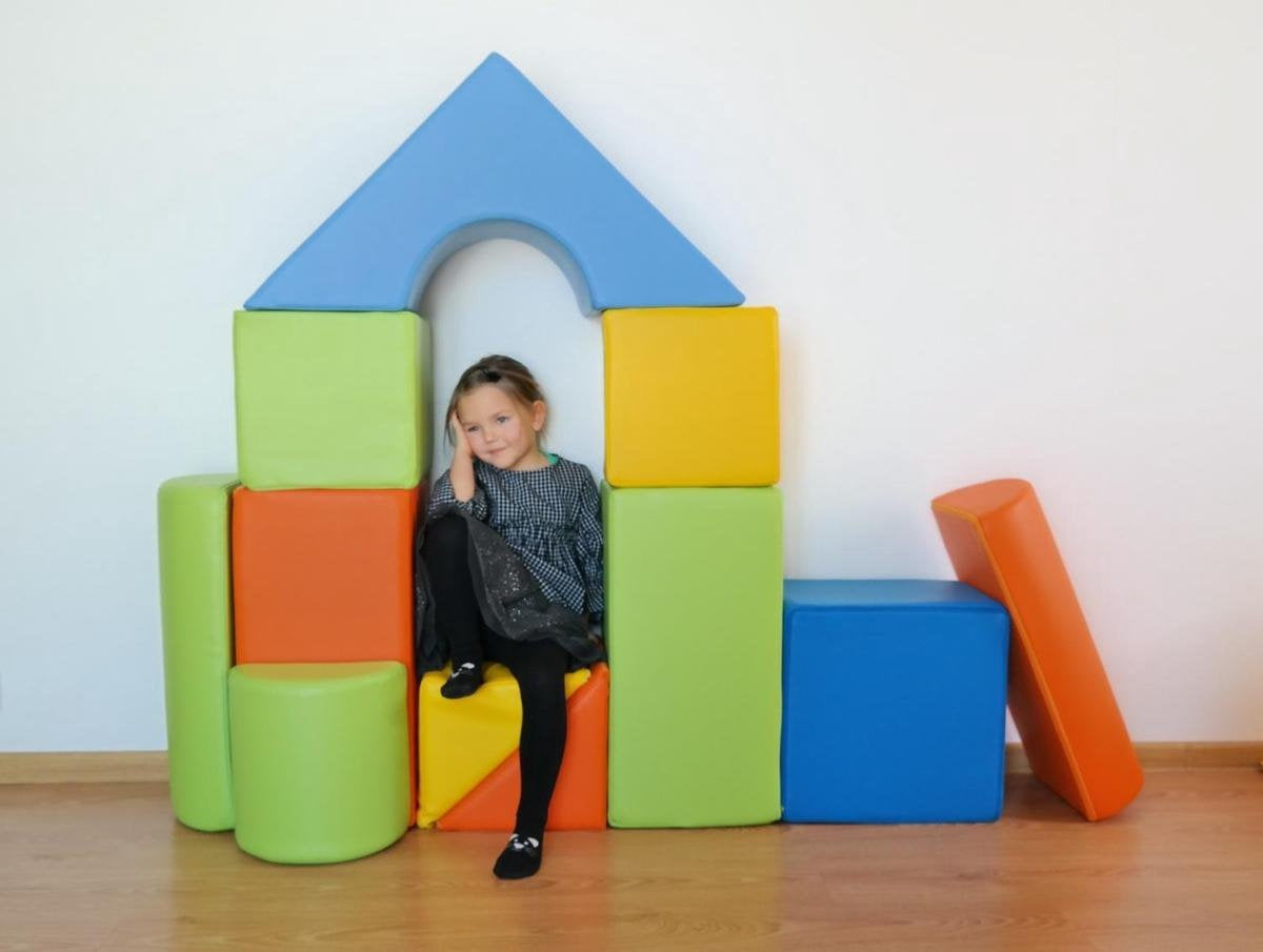 Foam Blokken Set - Veilig & Zacht, Hoge Elasticiteit - 11 Stuks