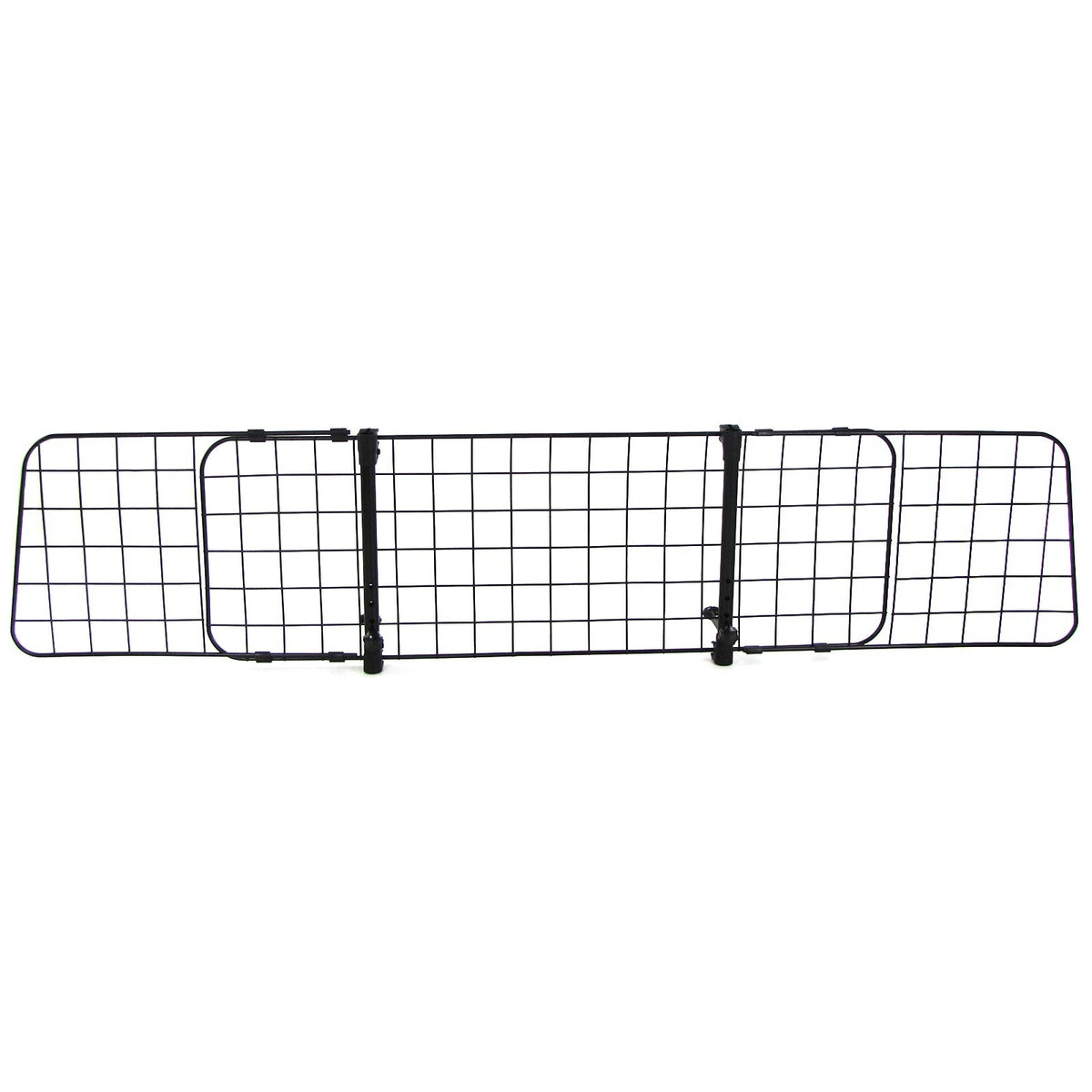 Hondenrek - verstelbare breedte 91-145 cm - zwart