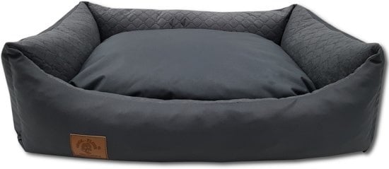 hondenmand - waterdicht - wasbaar - anti slip - donker antraciet - 100x70 cm