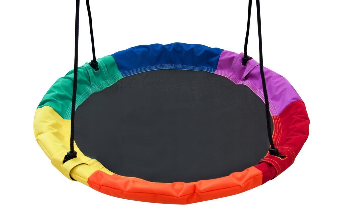 Nestschommel - 100 cm Diameter - Regenboog Multikleur