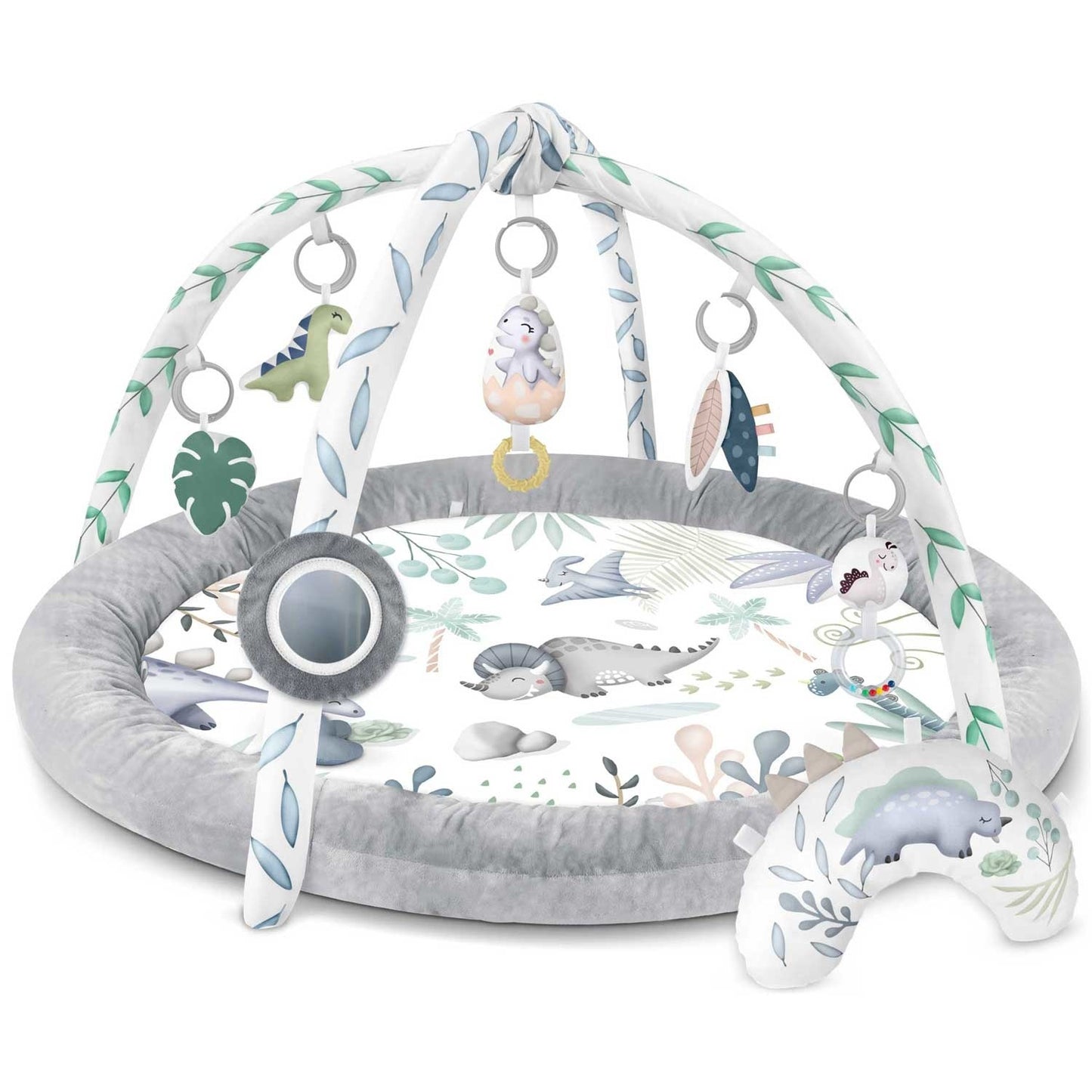 Babygym - 7-in-1 Multifunctioneel - Dinosaurus Thema - 97x78x56 cm