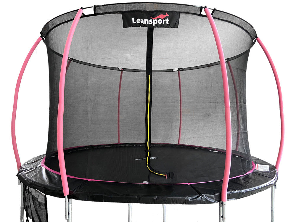TRAMPOLINE - 244 cm - met veiligheidsnet - max 100 kg - zwart