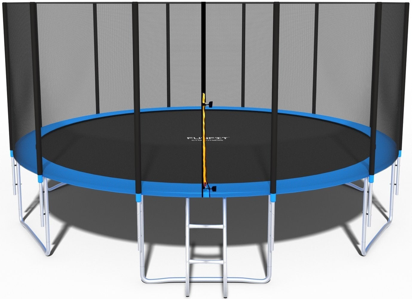 TRAMPOLINE - 490 cm Diameter - Blauw/Zwart