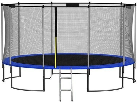 Trampoline rand - robuust en weersbestendig - blauw 305 cm