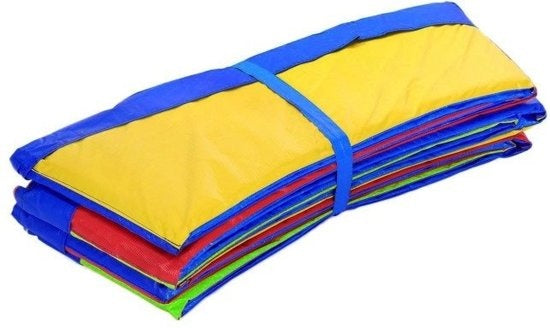 Trampoline rand - robuust weerbestendig PVC - 366 cm regenboog