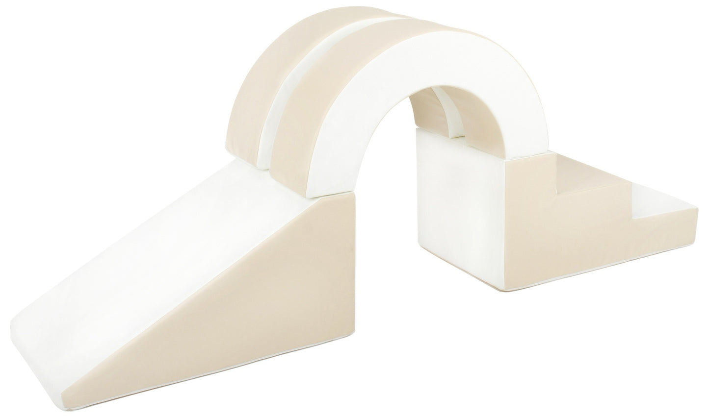 Foam Blokken Speelset - 7 Delen - T2130 Schuim - Beige/Wit