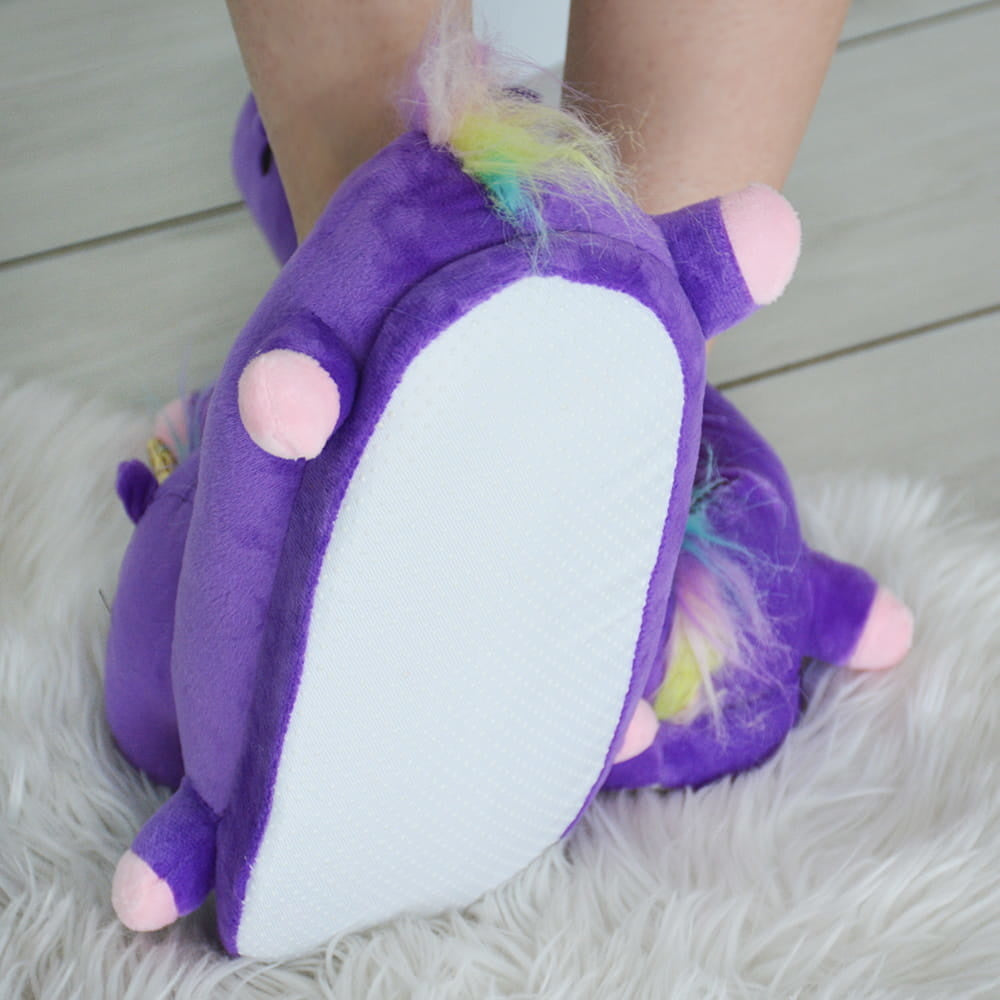 PANTOFFELS - Unicorn Design, Antislip, Zachte Microvezel - Universele Maat 36-41