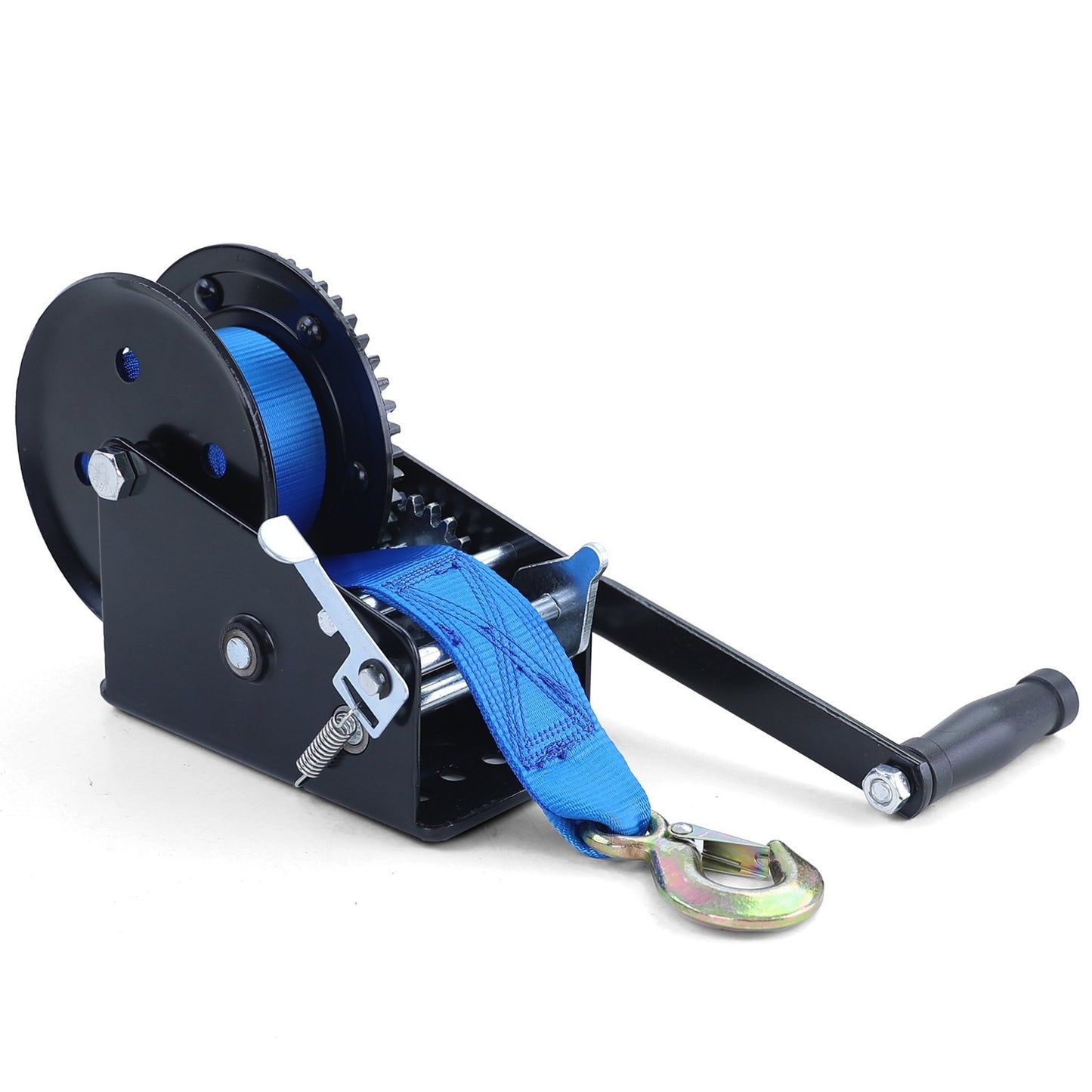HANDLIER - trekkracht 1500 kg - band 8m - blauw