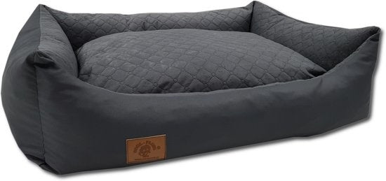 hondenmand - waterdicht - wasbaar - anti slip - donker antraciet - 100x70 cm