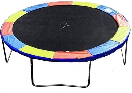 TRAMPOLINE - Veiligheidsnet & Ladder - 244 cm Multicolor