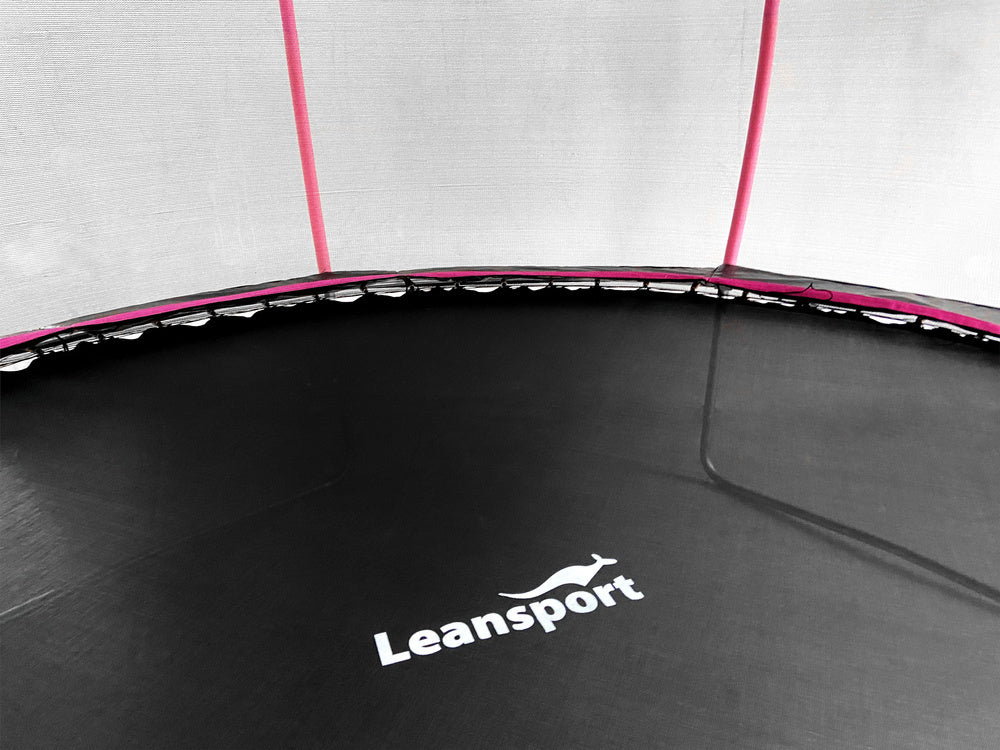 TRAMPOLINE - 244 cm - met veiligheidsnet - max 100 kg - zwart