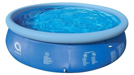 Opblaaszwembad - 3-laags PVC met pomp 1136 l/h - Blauw 244 cm