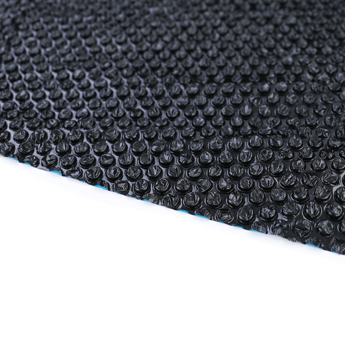 Zwembadafdekking - solar verwarmend 115 µm - zwart/blauw - 366 cm