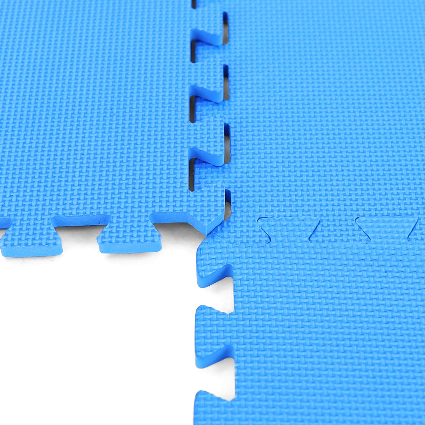 Sportvloer - EVA-schuim 10 mm - Blauw 50x50 cm