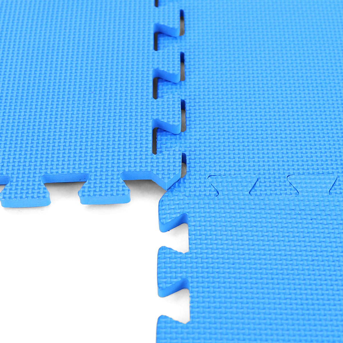 Sportvloer - EVA-schuim 10 mm - Blauw 50x50 cm