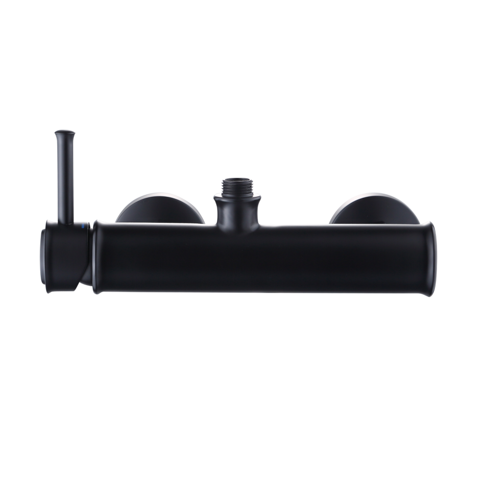 Doucheset - Regendouche 20x20 cm met Anti-Calc - Zwart