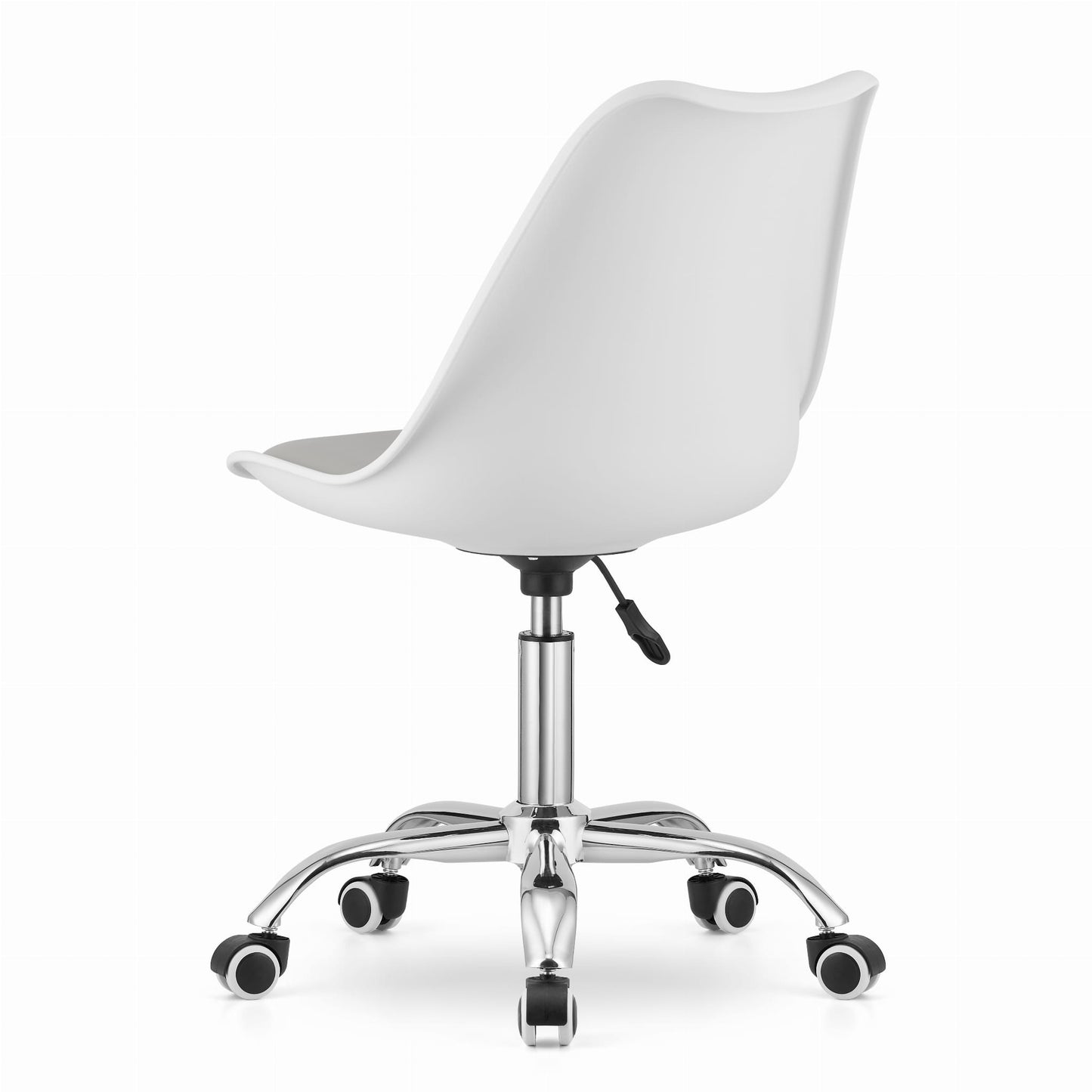 Bureaustoel - Ergonomisch, Verstelbaar, Eco-leder - Wit/Grijs