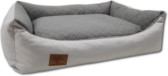 Hondenmand - wasbare hoes - waterdicht - antislip - lichtgrijs - 100x70 cm