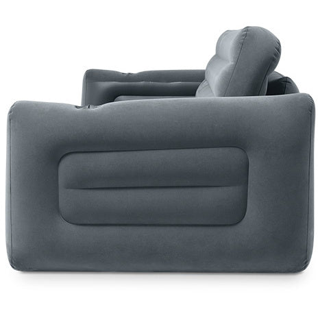 SLAAPBANK - Dura-Beam Fiber - Grijs - 224x203x66 cm
