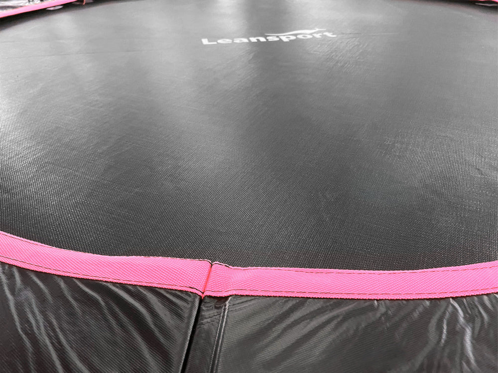 TRAMPOLINE - 244 cm - met veiligheidsnet - max 100 kg - zwart