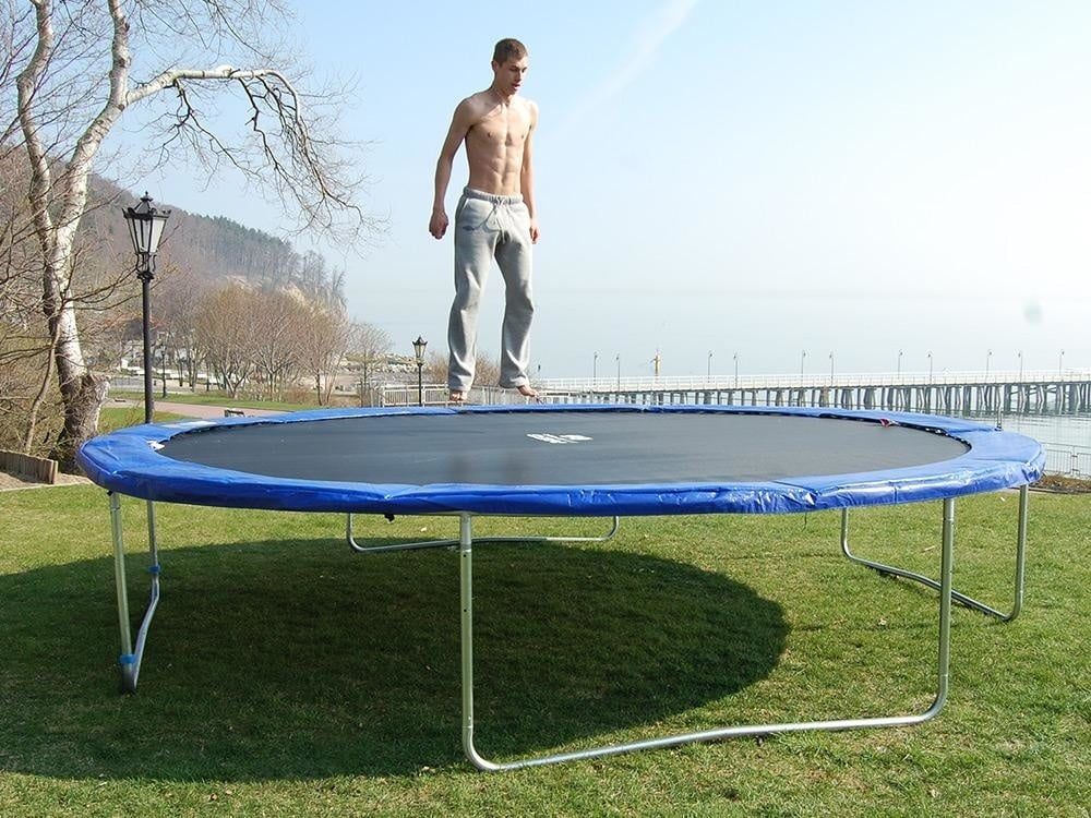 randafdekking trampoline - duurzaam pvc - 252 cm