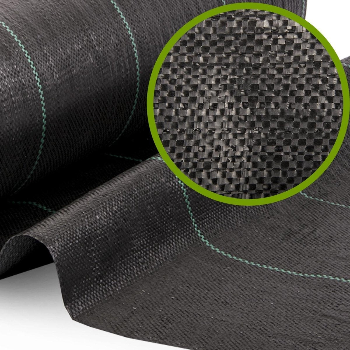 Anti-worteldoek - 100m UV-werend polypropyleen - Zwart