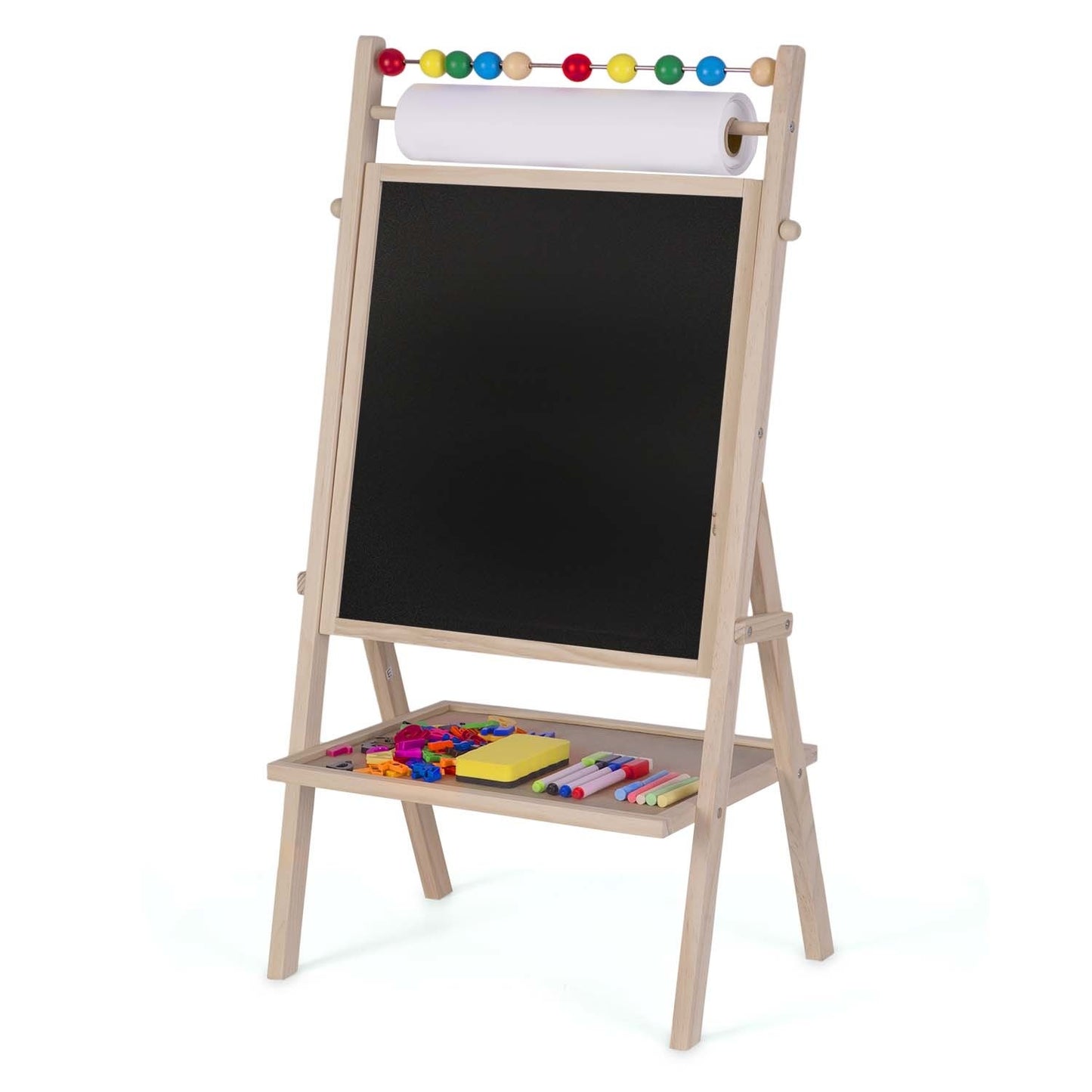 SCHRIJFBORD - Magnetisch & Krijt - 62x28x44 cm