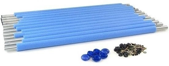 TRAMPOLINE - Veiligheidsnet-Ladder-110kg - Groen-244cm