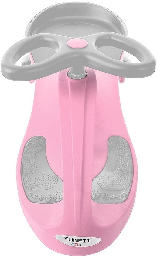 Wiggle-car - LED-verlichte wielen - Roze