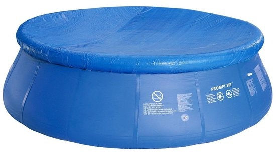 Opblaaszwembad - 3-laags PVC met pomp 1136 l/h - Blauw 244 cm