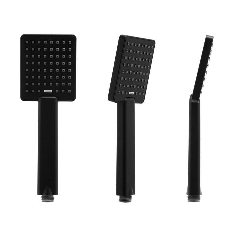 REGENDOUCHESET - Thermostaatkraan met ANTI-CALC en ANTI-TWIST - Mat Zwart