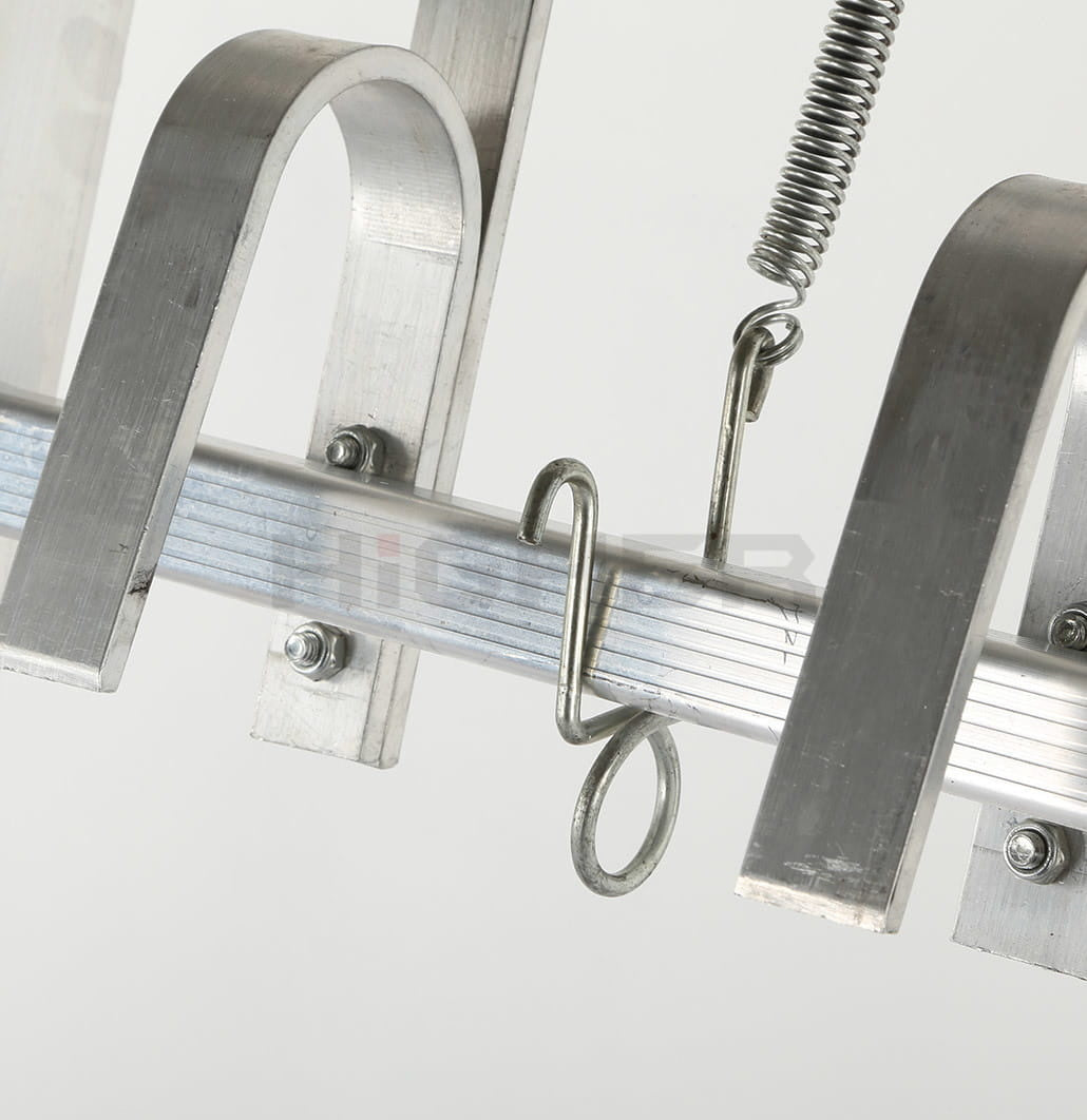 LADDERAFHOUDER - ondersteuning muren en palen - 33 cm