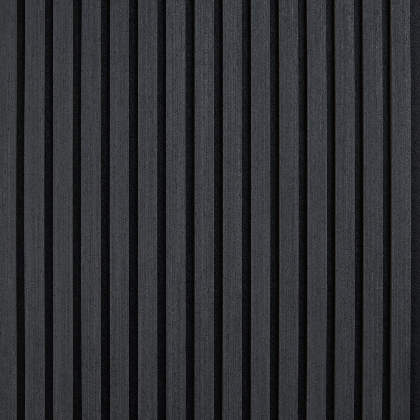 Akoestisch wandpaneel - zwart eiken - 280x60 cm