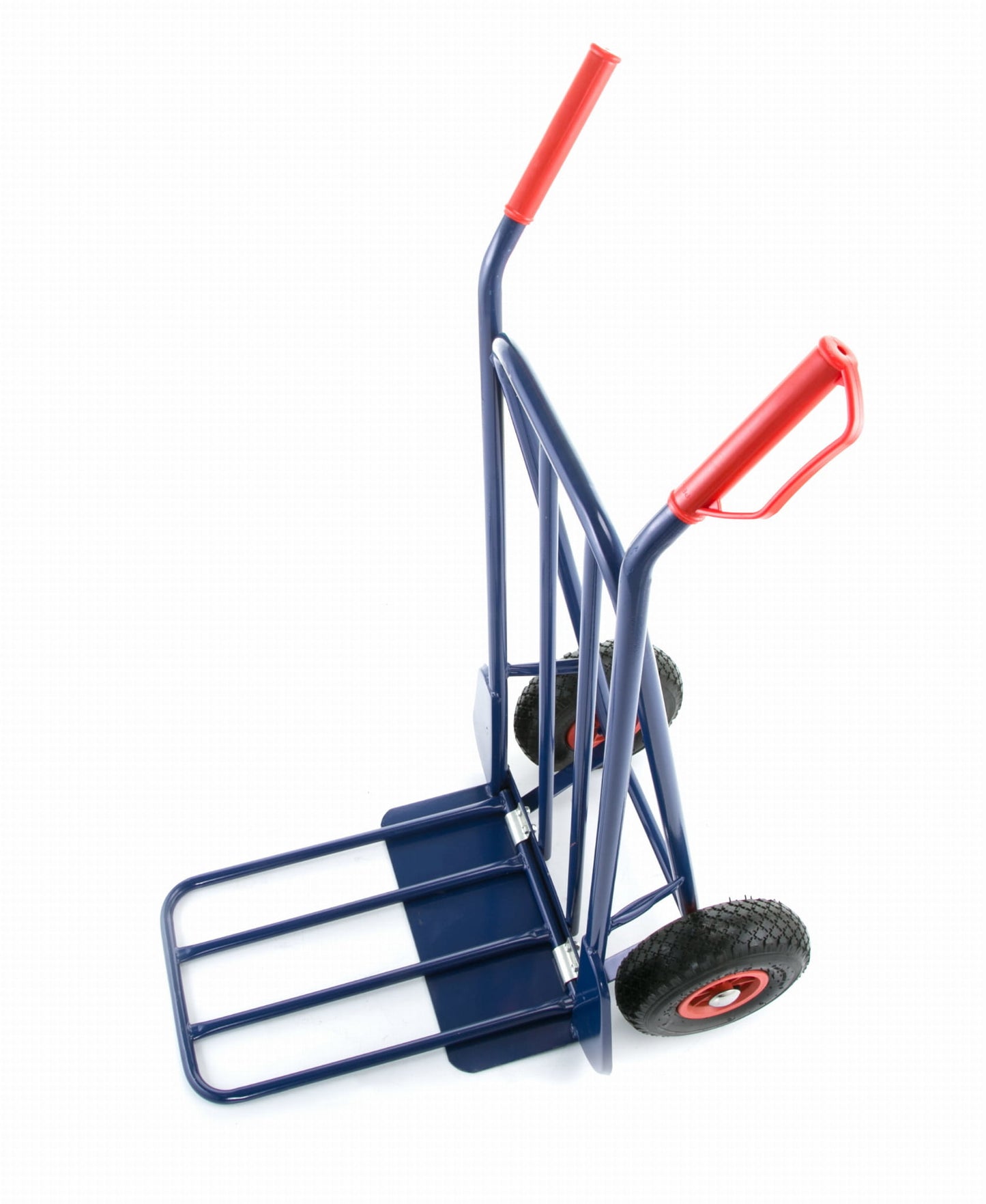STEEKWAGEN - 280 kg draagvermogen - blauw rood