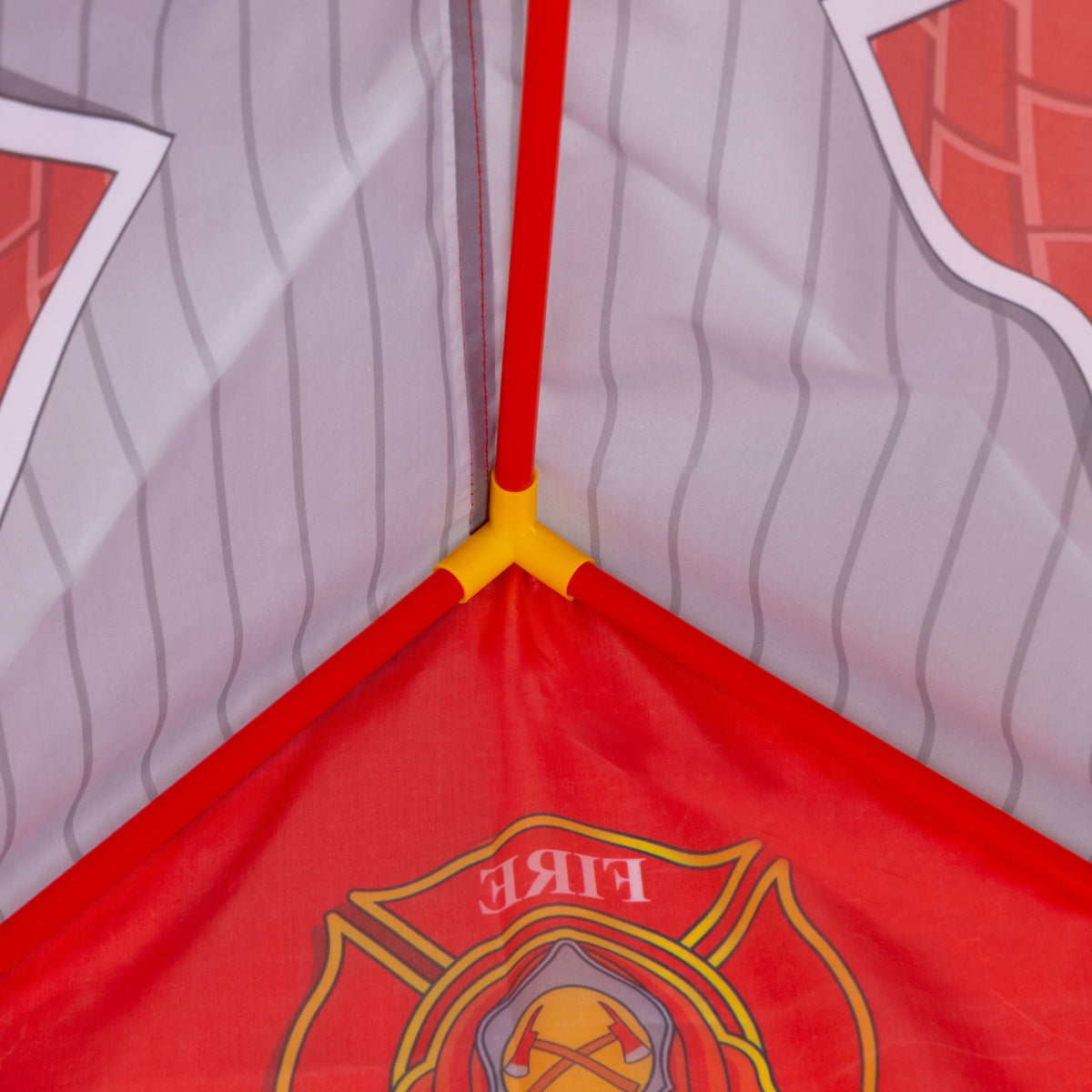 SPEELTENT - Brandweer Thema - 190x73x102 cm - Rood