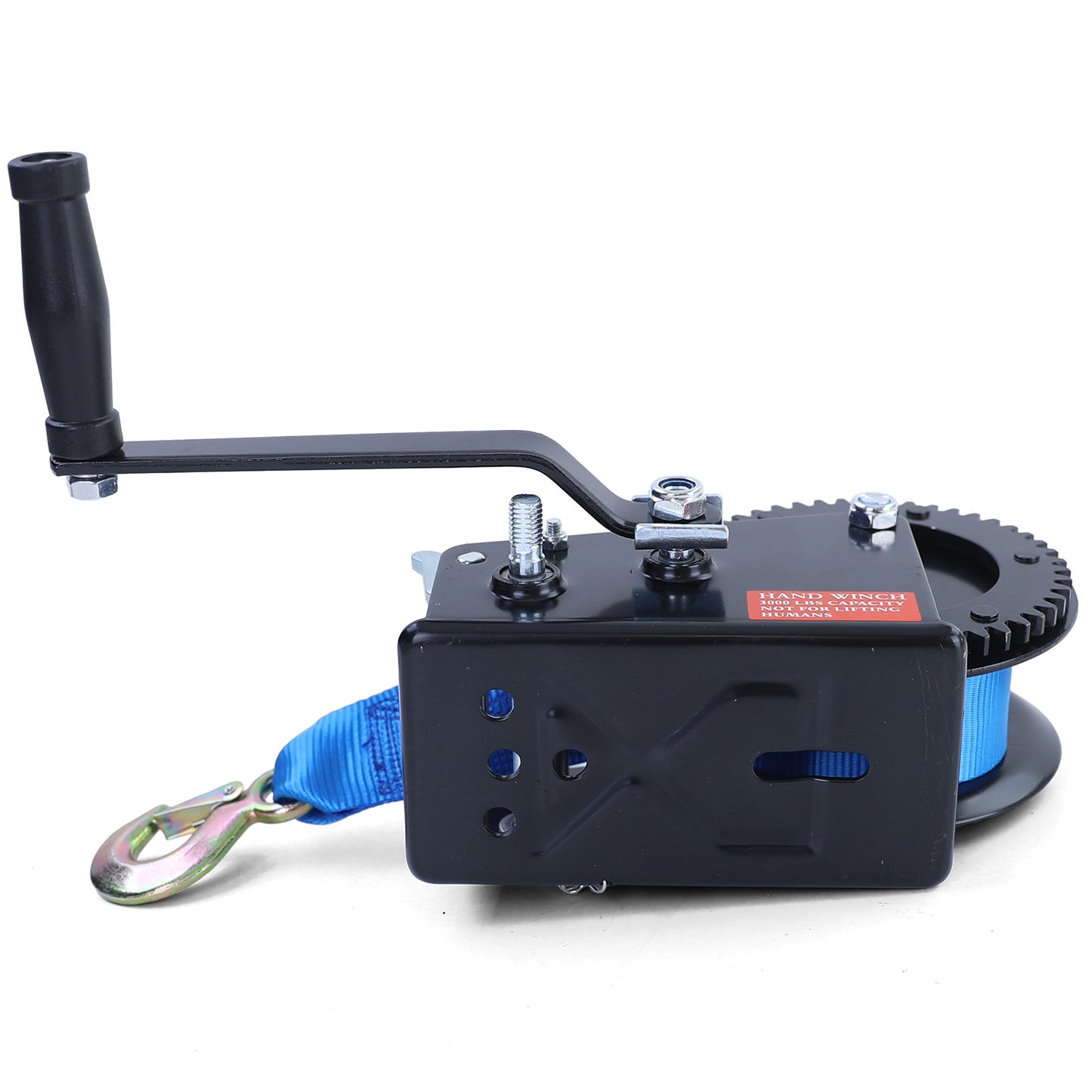 HANDLIER - trekkracht 1500 kg - band 8m - blauw